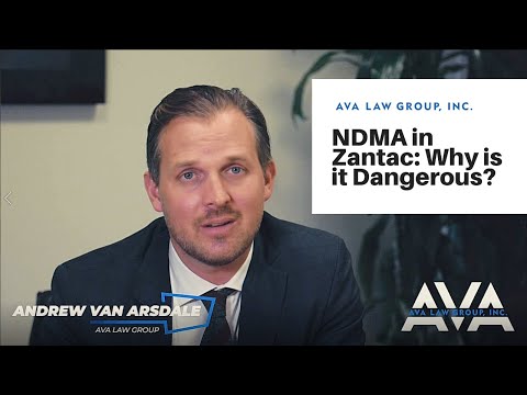 NDMA in Zantac: Why is it Dangerous? - AVA Law Group - Personal Injury Attorneys