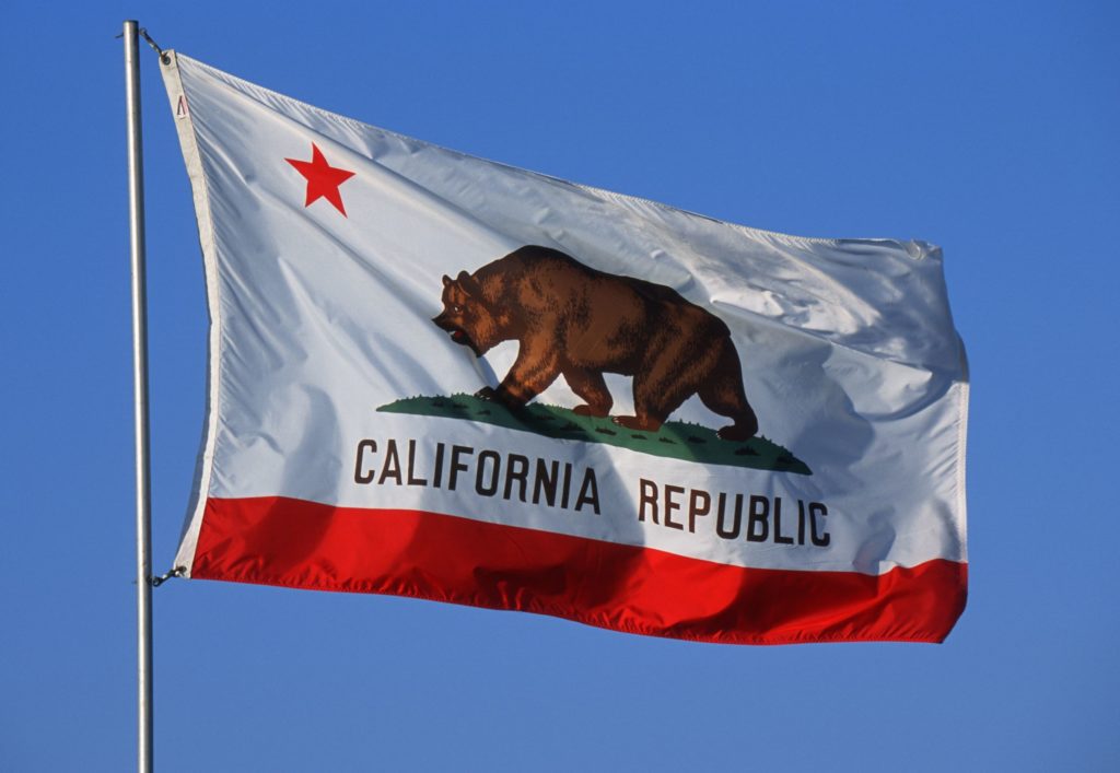 California state flag