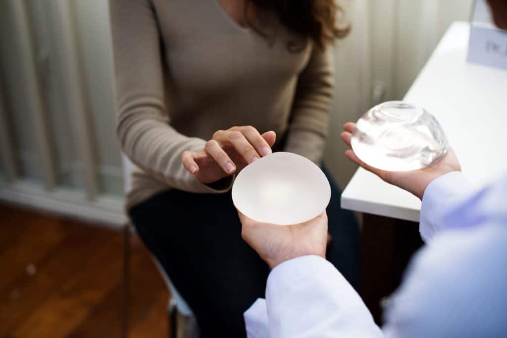 women selecting allergan textured breast implant