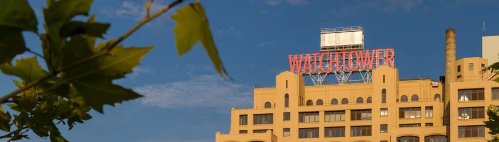 Jehovah's Witness Watchtower Society Headquarters in New York