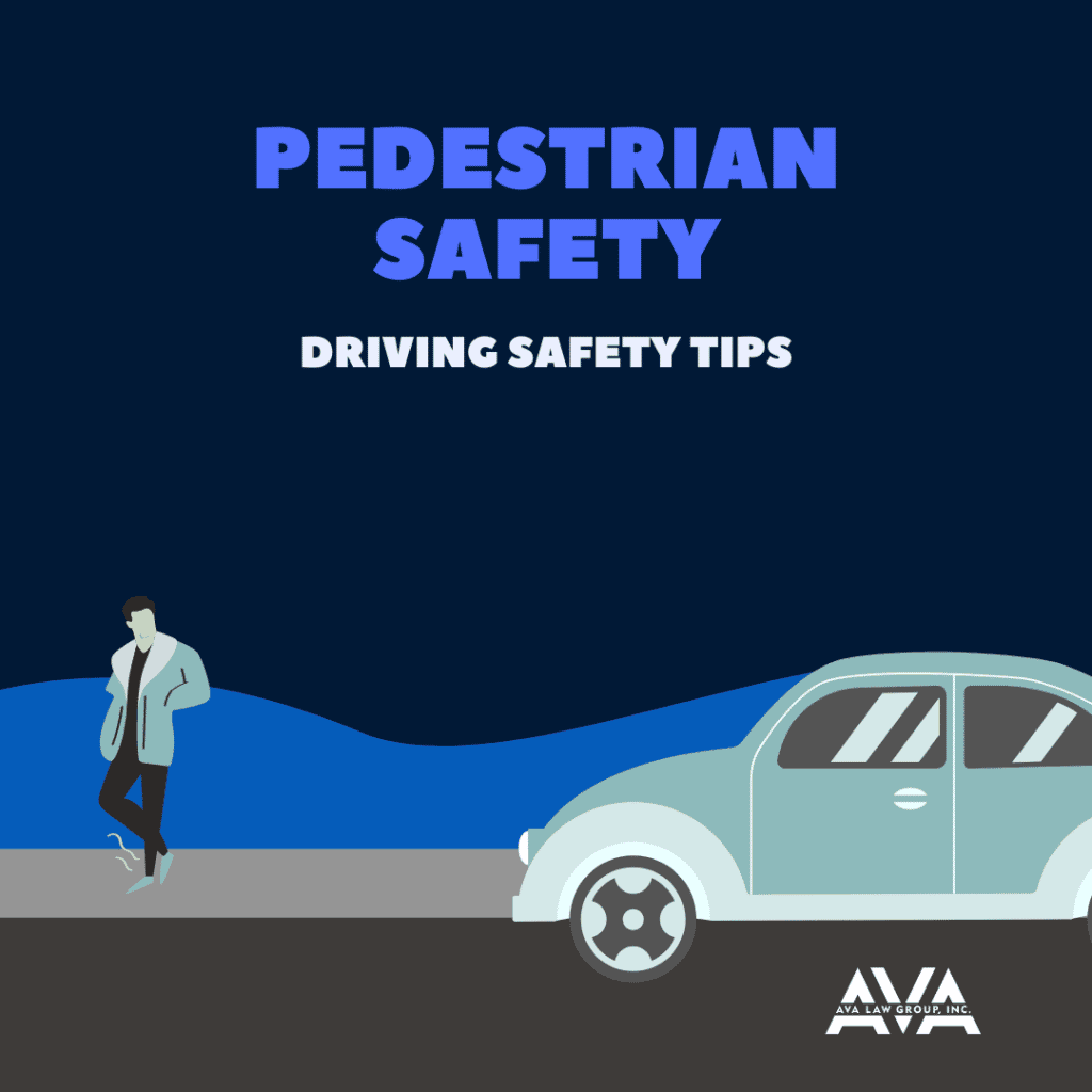 Pedestrian Safety Driving Tips Slide