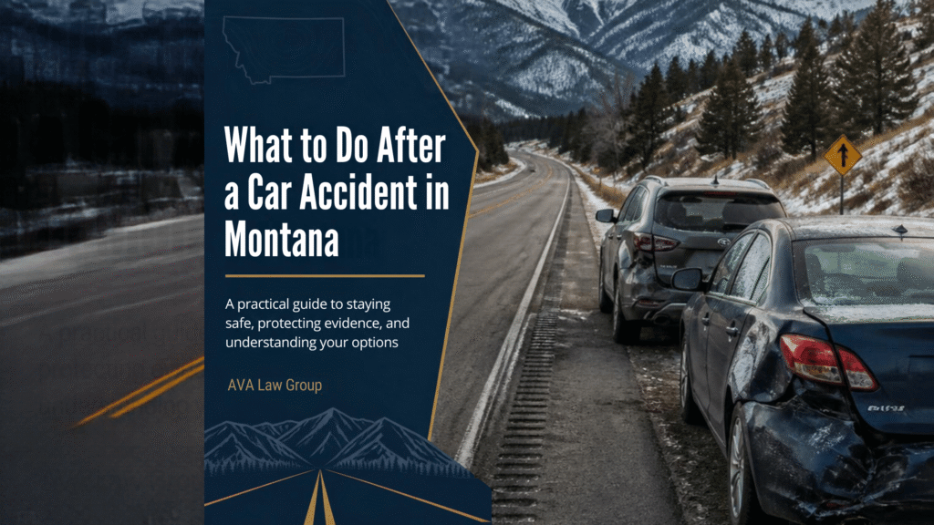 Car accident in montana